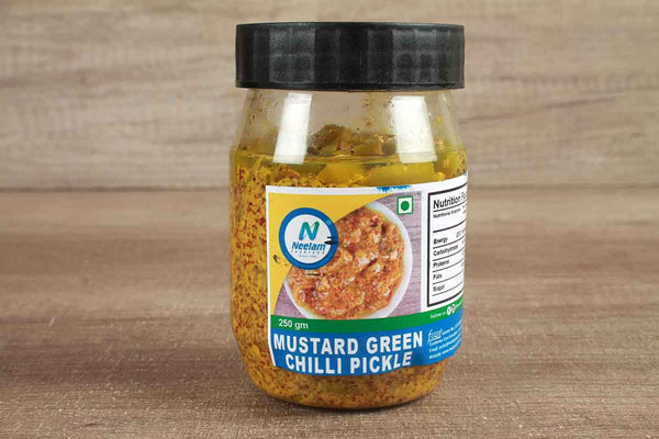 MUSTARD CHILLY PICKLE 250 GM