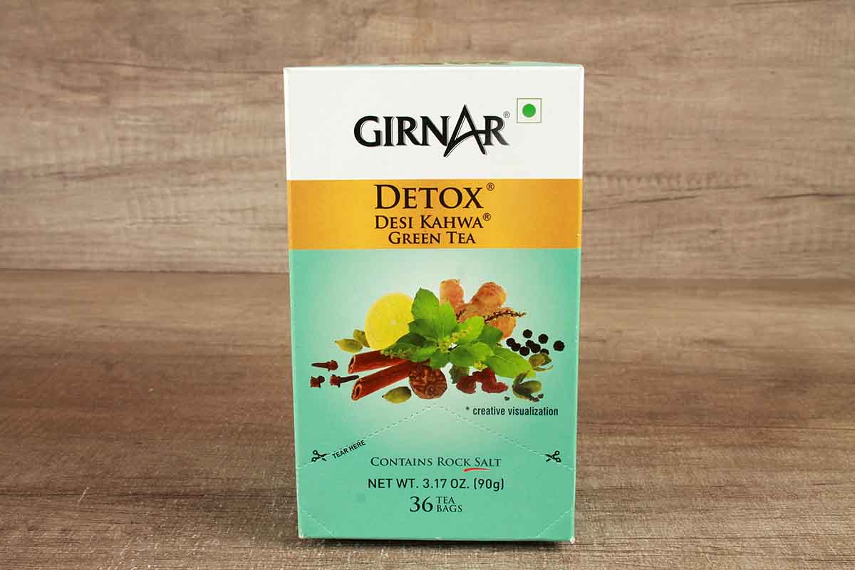 GIRNAR DETOX GREEN TEA DESI KAHWA 90