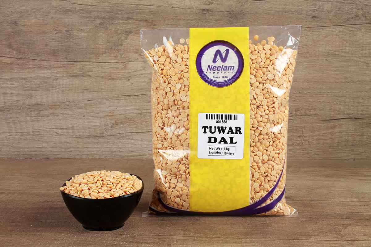 YELLOW SPLIT PIGEON PEAS/TOOR/TUWAR DAL 1 KG