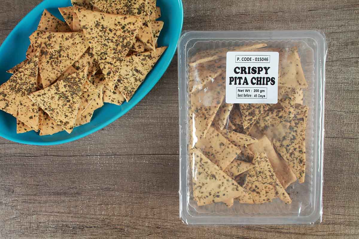 CRISPY PITA CHIPS 200 GM