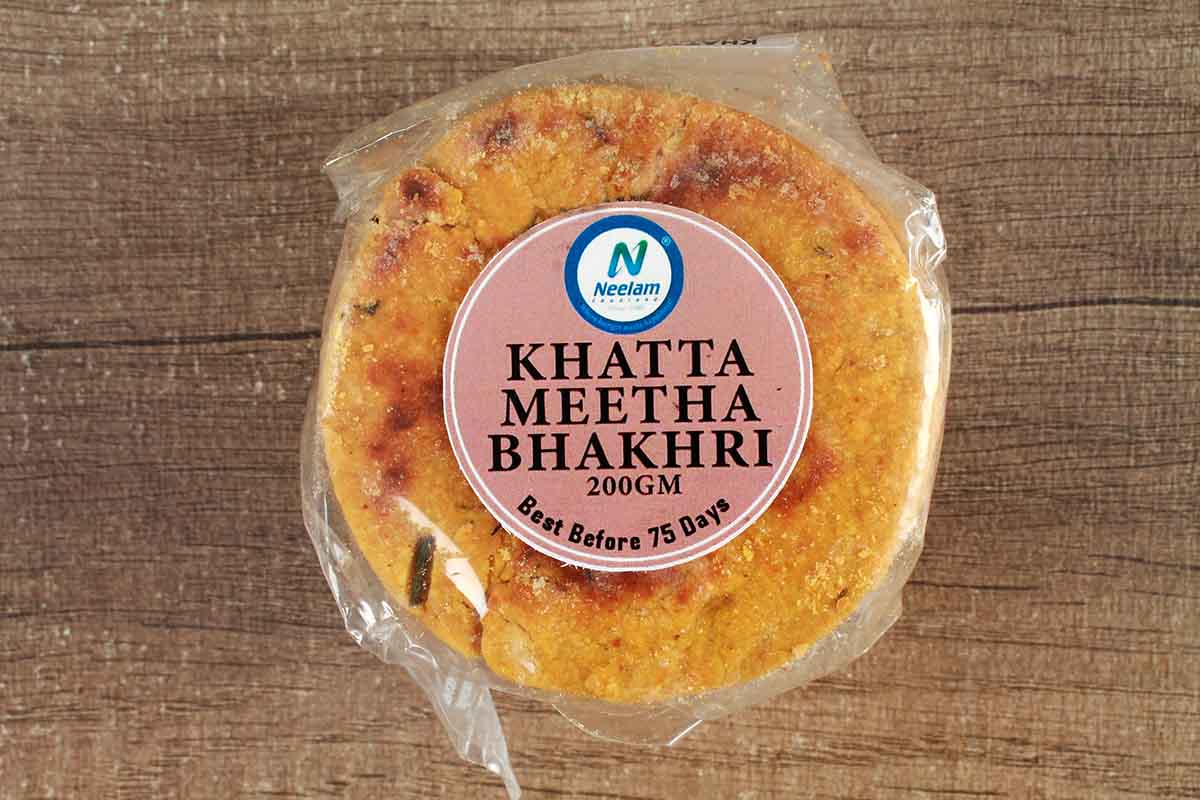 KHATTA MEETHA BHAKHRI 200 GM