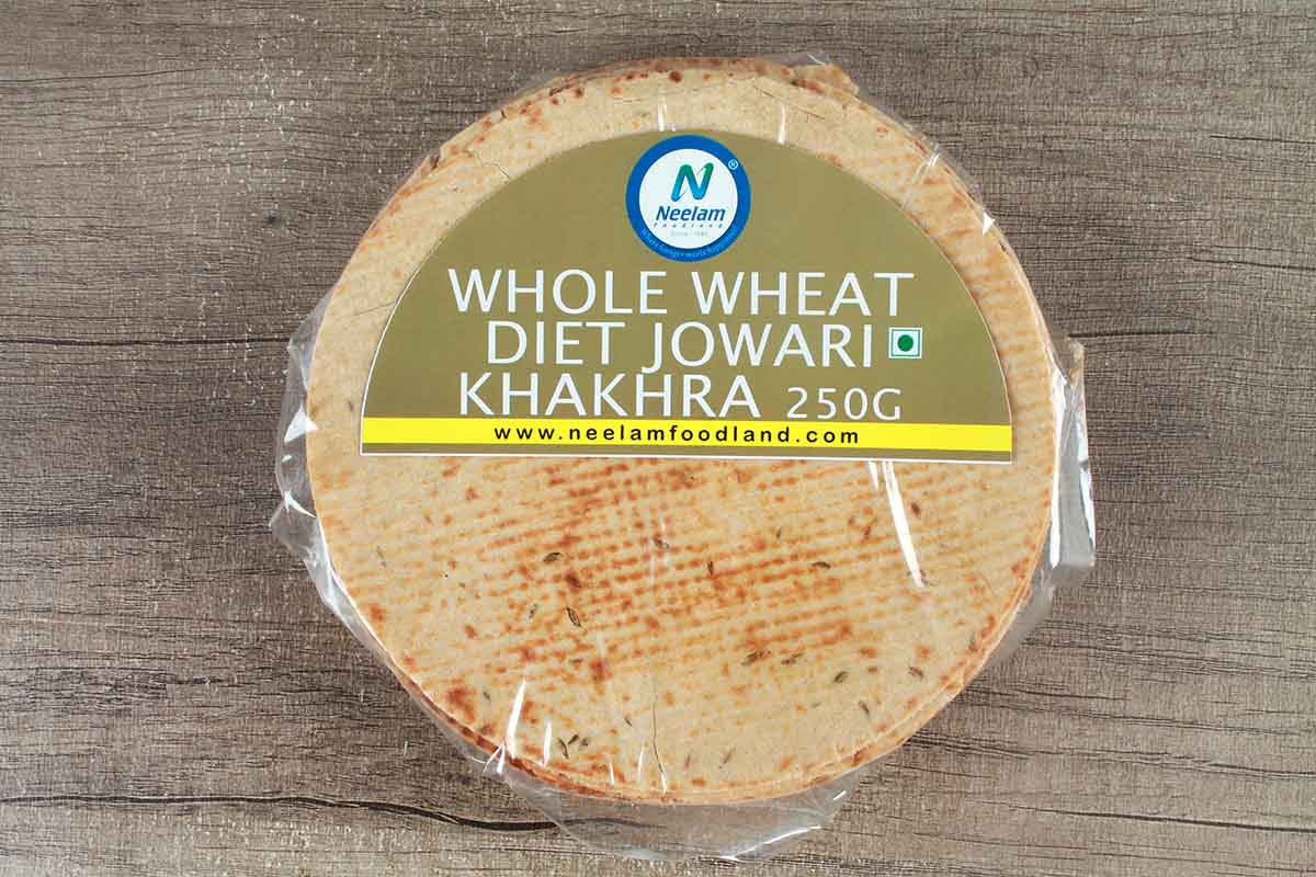 WHOLE WHEAT DIET JOWARI KHAKHRA 250 GM