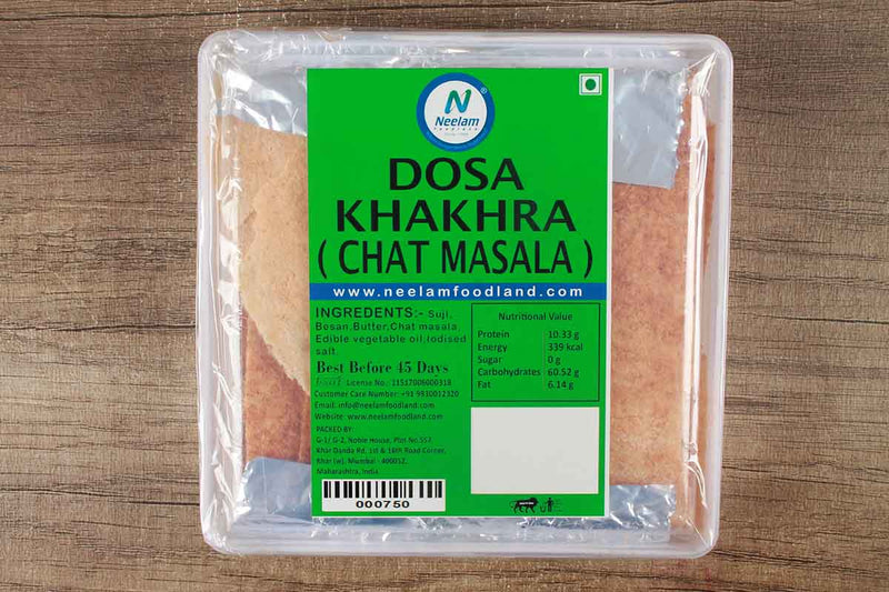 DOSA KHAKHRA CHAT MASALA 20 PC