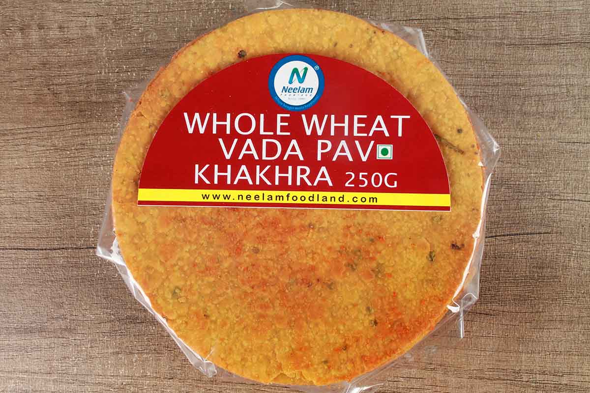 WHOLE WHEAT VADAPAV KHAKHRA 250 GM