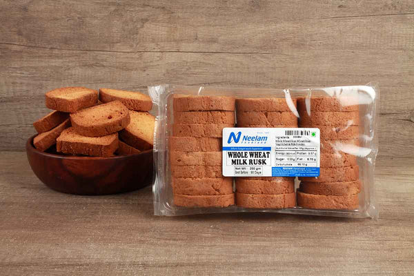 WHOLE WHEAT MILK RUSK 250 GM