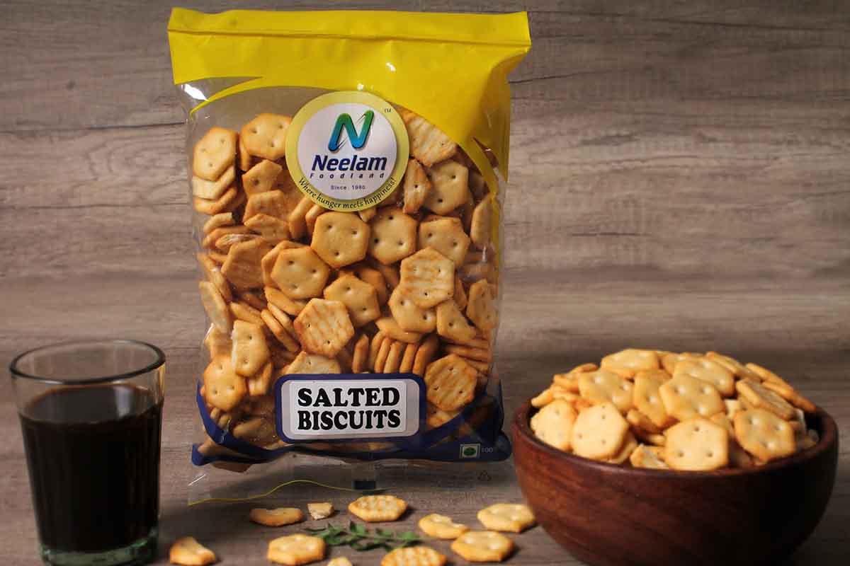 SALTED BISCUITS 200 GM