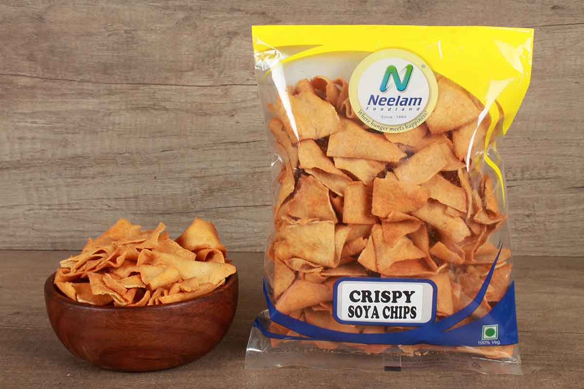 CRISPY SOYA CHIPS 200 GM