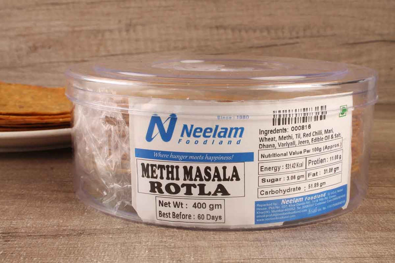 METHI MASALA ROTLA 400